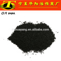 Gas adsorption cylindrical black activated carbon